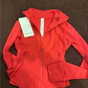 Lululemon Athletica Vibrant Red Varsity Jacket